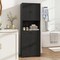 Modern Floor Cabinet 67.5" with Ample Storage and Single Drawer